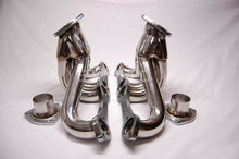 Load image into Gallery viewer, 350 327 305 CHEVY STAINLESS STEEL HEADERS HUGGER SBC EXHAUST Manifolds Racing