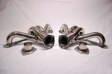 Load image into Gallery viewer, 350 327 305 CHEVY STAINLESS STEEL HEADERS HUGGER SBC EXHAUST Manifolds Racing