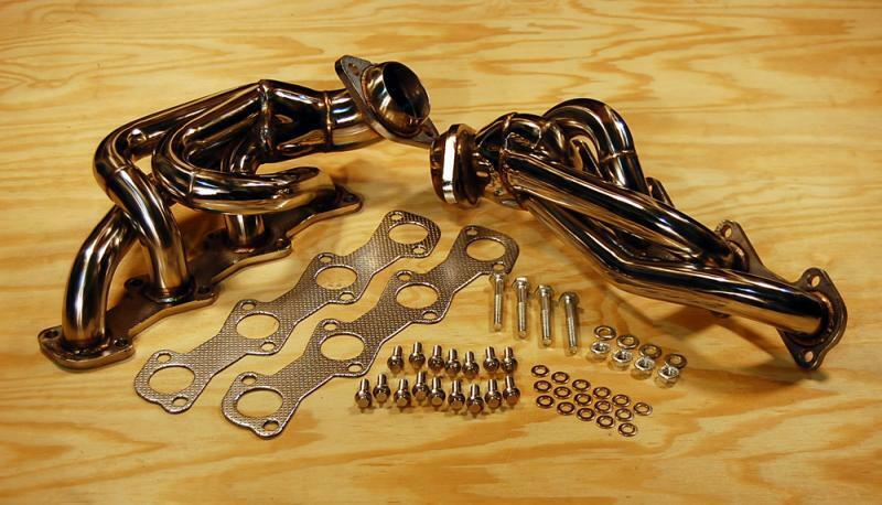 97-03 Ford F150 Stainless Steel Exhaust Manifolds Headers 5.4L Shorty F-150 EGR
