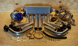 BMW E30 84-91 Turbo Kit Turbocharger T3 T4 325 3-Series 6 cyl M20