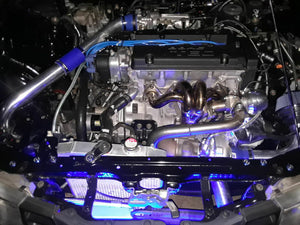 HONDA Turbo Kit H22 swapped Civic Del Sol CRX Accord 2.2L TurboCharger ACURA RSX