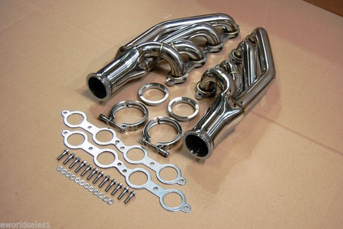 LS Turbo Headers LS1, LS2, LS3, LS6, LSX Forward Facing Vband Swap Chevy V8 346