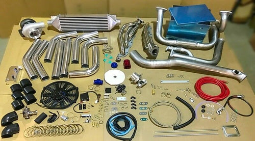 NEW 4.7 JDM Single T4 Turbo Kit 2UZ-FE 2UZFE 2UZ 4Runner Land Cruiser Tundra