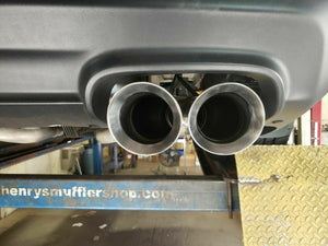 Challenger SRT8 Dodge STAINLESS STEEL DUAL EXHAUST TIPS 4.0 2.5" 4" SRT SRT-8