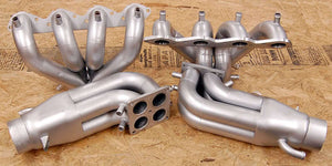 BBC MARINE EXHAUST OFFSHORE RACING HEADERS MANIFOLD DOUBLE WALLED STAINLESS