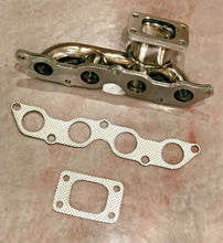 Load image into Gallery viewer, Toyota Yaris Vios Echo 1NZ-FE Turbo Exhaust Manifold T3 Stainless Steel 1NZFE