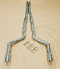 Load image into Gallery viewer, HEMI 05-10 Dodge 5.7L Exhaust System Stainless Steel RACE Catback + Single TIPS