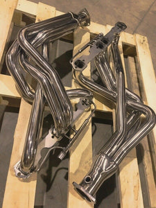 85-91 Chevy Corvette C4 Stainless Long Tube Exhaust Headers Manifolds L98 350 SS