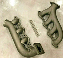 Load image into Gallery viewer, CHEVY GM LS Turbo Exhaust Hotparts T4 Kit Vortec V8 4.8 5.3 6.0 LSX Manifolds