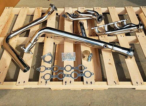 99-06 GM 1500 Inoxidable Cabezales Colectores Ypipe Tubo en Y 2wd 4wd Sierra