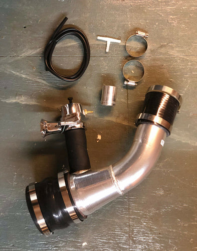 Blow Off Valve BOV + Aluminum mounting pipe + Couplers 2.5