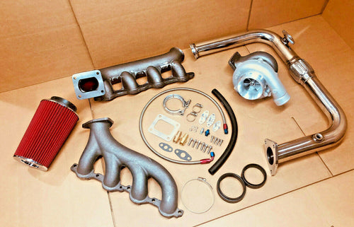 Hot Parts T4 Turbocharger Kit Vortec V8 LSX 4.8 5.3 6.0 6.2 Silverado Sierra T70