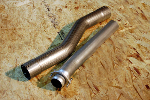 03-07 Ford Powerstroke F250 F350 Muffler extension 2x Pipe 6.0 KIT