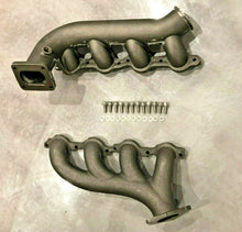 Load image into Gallery viewer, FOR CHEVY GM LS Turbo Exhaust Hotparts T4 Kit Vortec 4.8 5.3 6.0 LSX Manifolds
