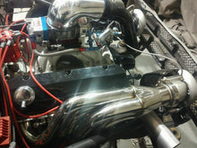Load image into Gallery viewer, FOR Chevy Twin Turbo BBC 366 396 402 427 454 MANIFOLDS Headers SQUARE PORTS 3.5&quot;