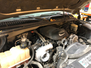CAST Manifolds + Turbo + Oil Lines Turbocharger Vortec V8 LSX 4.8 5.3 6.0 6.2