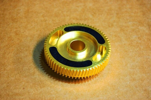 Single Corvette C4 84-87 CNC Machined Brass Headlight Gear Replacement Kit Lamp