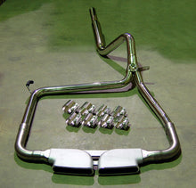 Load image into Gallery viewer, Catback Stainless Exhaust + Bandclamps + CME Center Mount Tip LS1 LT1 CAMARO SS