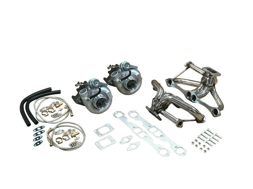 WG SBC FOR Chevy 1000HP Twin Turbo kit 262-400 350 305 5.0 5.7 HOT PARTS