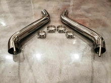 Load image into Gallery viewer, 2016+ 3&quot; Chevy Camaro Axle Back Stainless Pipes w/clamps LSX 3IN