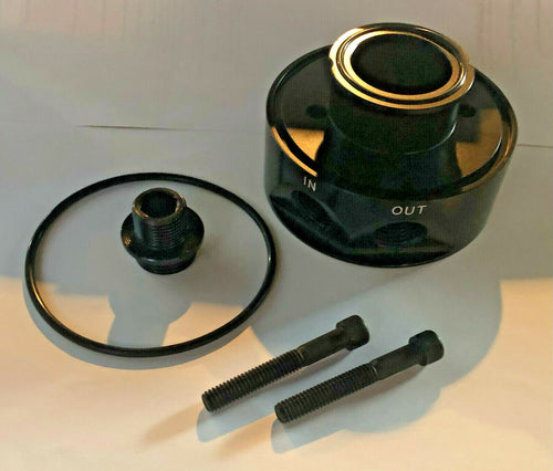 Filter Oil Cooler SBC BBC FOR Chevy GM Billet Sandwich Adapter Plate Mark IV SS