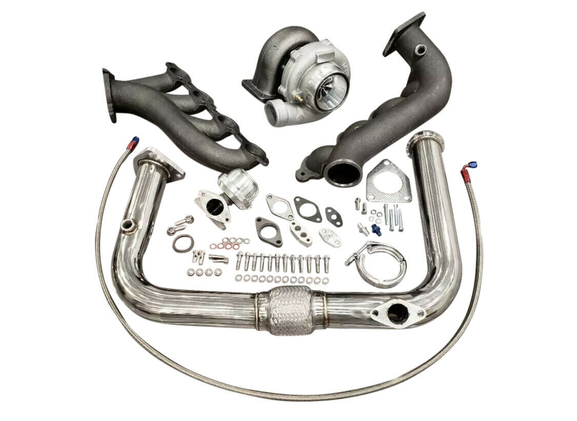 Turbo Kit T70 T4 FOR Silverado Sierra Turbocharger Vortec V8 LS 4.8 5 ...