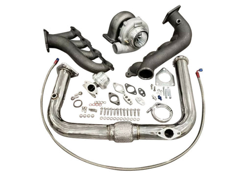 Turbo Kit T70 T4 FOR Silverado Sierra Turbocharger Vortec V8 LS 4.8 5.3 6.0 99+