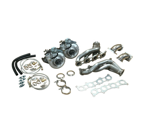 FOR Mustang Coyote GT 5.0L 1000HP S550 Twin Turbo HOT PARTS T4 TURBOCHARGERS