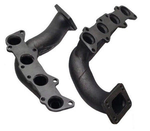 FOR Coyote Ford Mustang 2011+ 5.0 Twin Turbo Charger Cast Manifolds T3T4 Flanged