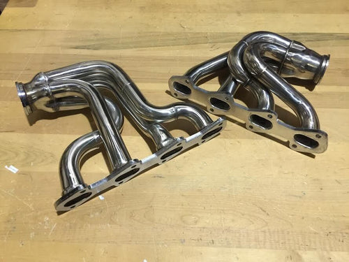 Ford Mustang 281 Twin Turbo Headers 4v 4valve cobra V8 4.6L 4.6 SALEEN GT SHELBY