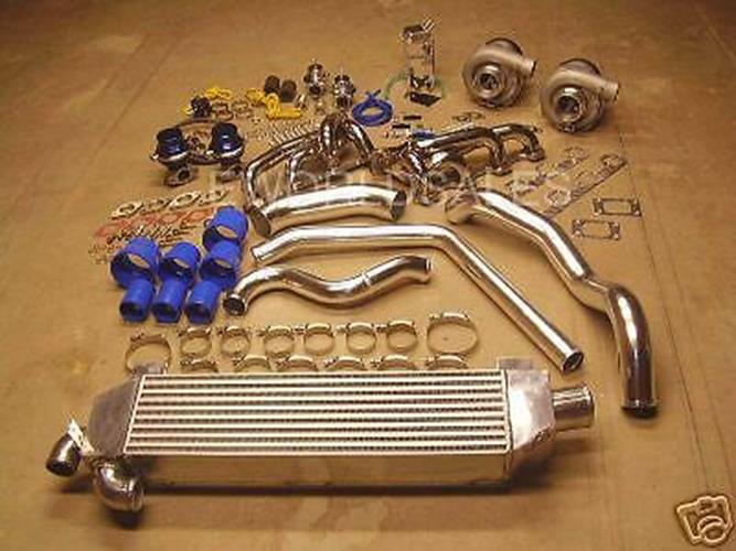 FORD MUSTANG 1000 HORSEPOWER TWIN TURBO KIT 5.0L 5.0 Intercooled V8 302CI 302 IN