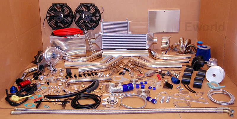 485hp Turbo Kit 90-93 B16A Integra RSi/XSi JDM T3 RARE Stainless Steel Package