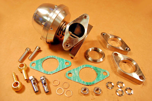 New Wastegate Turbo silver finish 35/38mm Honda Universal Best Price on eBay!