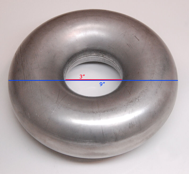 Mandrel Bend Donut Exhaust Intake Mild Steel Turbo acc. 3.0