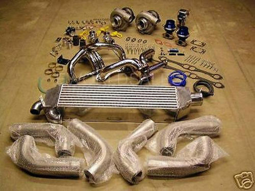 CHEVY SBC 1000 HORSEPOWER TWIN TURBO KIT 1982 - 1992 Camaro Trans AM GM 350 355