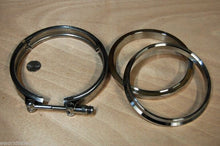 Load image into Gallery viewer, 6&quot; Stainless Exhaust V Band Clamp Flange Kit V-band vband MALE FEMALE DESIGN