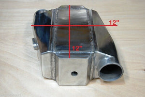Air to Water Intercooler A/W IC 3" in/out Liquid Aluminum 4.5" Core a2w 3inch