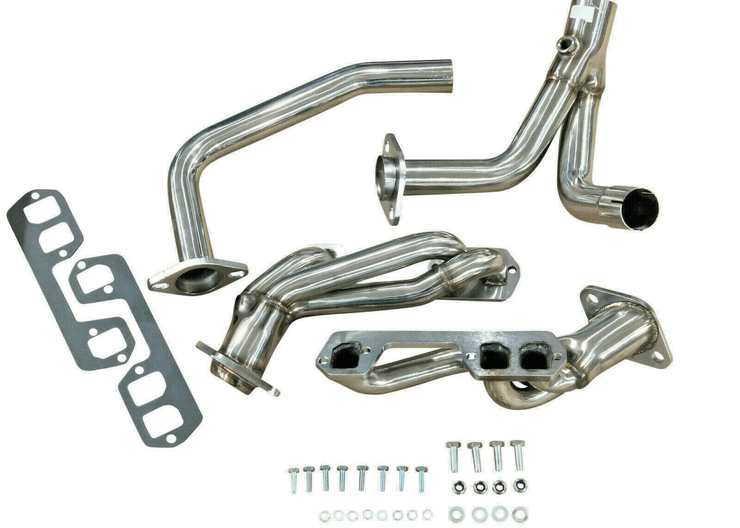 FOR Dodge Dakota Ram 3.9L V6 Stainless SS Headers + Y-PIPE Y pipe Combo Exhaust
