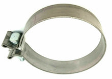 Load image into Gallery viewer, Stainless Steel 5&quot; Exhaust Muffler Turbo Stack Pipe Clamp SS 5in 5.0&quot;