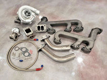 Load image into Gallery viewer, GM 4.3L Turbo Kit Hot Parts T3 Cast 4.3 GMC Chevy Turbocharger V6 Wastegate Oil