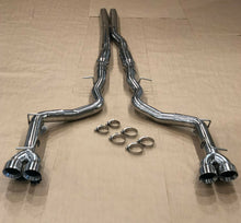 Load image into Gallery viewer, 05-10 Dodge Charger RT Exhaust System Stainless Steel RACE Cat-back W/ Huge TIPS